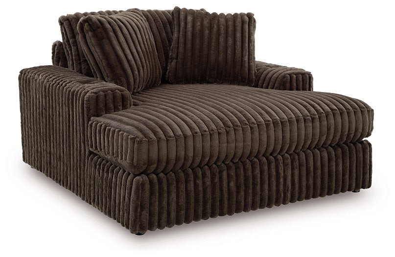 Midnight-Madness Oversized Chaise - Abundant Home Collections
