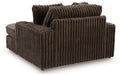Midnight-Madness Oversized Chaise - Abundant Home Collections