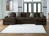 Midnight-Madness Sectional with Chaise - Abundant Home Collections