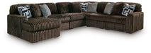 Midnight-Madness Sectional with Chaise - Abundant Home Collections