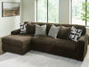 Midnight-Madness Sectional Sofa with Chaise - Abundant Home Collections