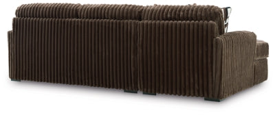 Midnight-Madness Sectional Sofa with Chaise - Abundant Home Collections