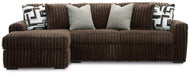 Midnight-Madness Sectional Sofa with Chaise - Abundant Home Collections