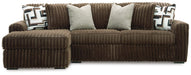 Midnight-Madness Sectional Sofa with Chaise - Abundant Home Collections