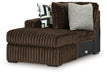 Midnight-Madness Sectional with Chaise - Abundant Home Collections