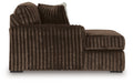 Midnight-Madness Sectional with Chaise - Abundant Home Collections