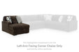 Midnight-Madness Sectional with Chaise - Abundant Home Collections