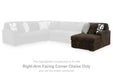Midnight-Madness Sectional with Chaise - Abundant Home Collections