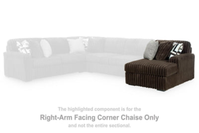 Midnight-Madness Sectional with Chaise - Abundant Home Collections