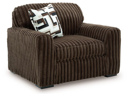 Midnight-Madness Oversized Chair - Abundant Home Collections