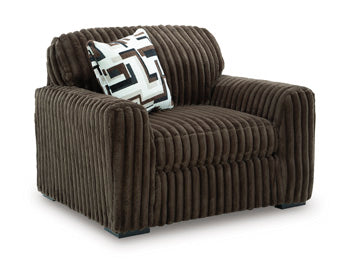 Midnight-Madness Oversized Chair - Abundant Home Collections
