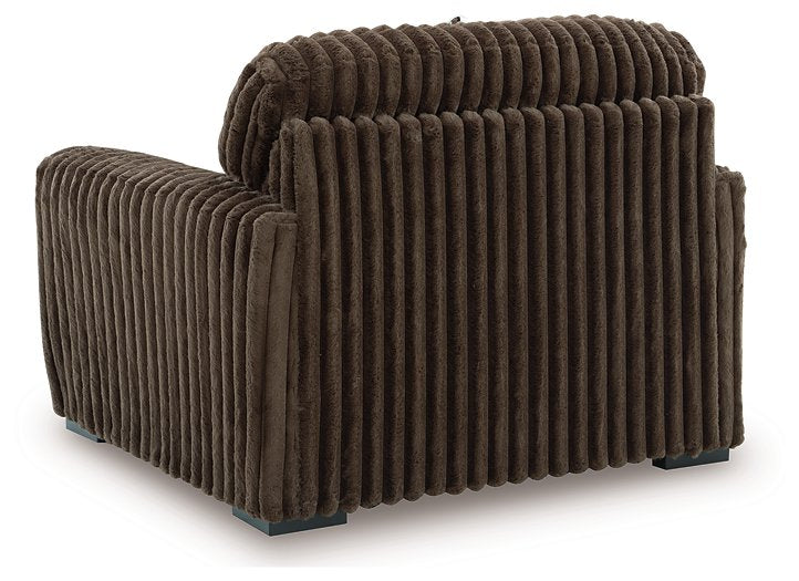 Midnight-Madness Oversized Chair - Abundant Home Collections