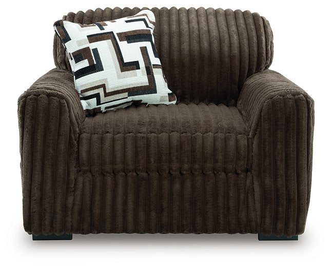 Midnight-Madness Oversized Chair - Abundant Home Collections