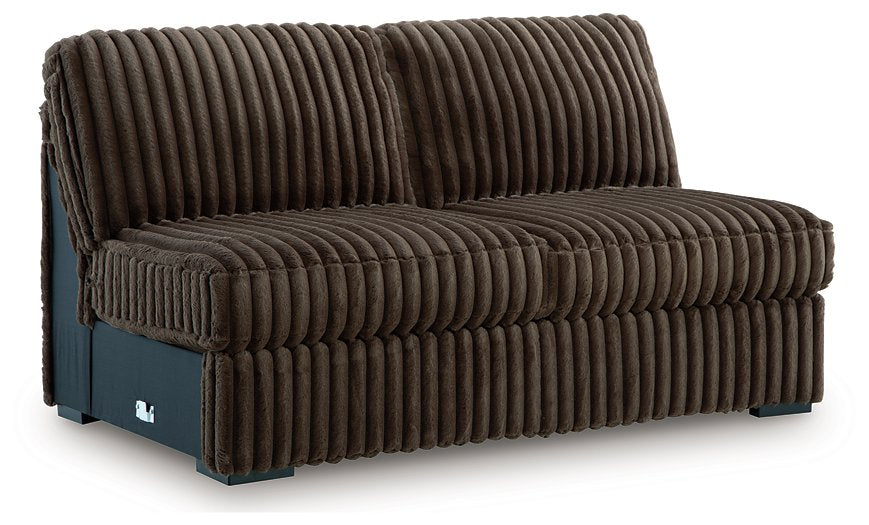 Midnight-Madness Sectional with Chaise - Abundant Home Collections