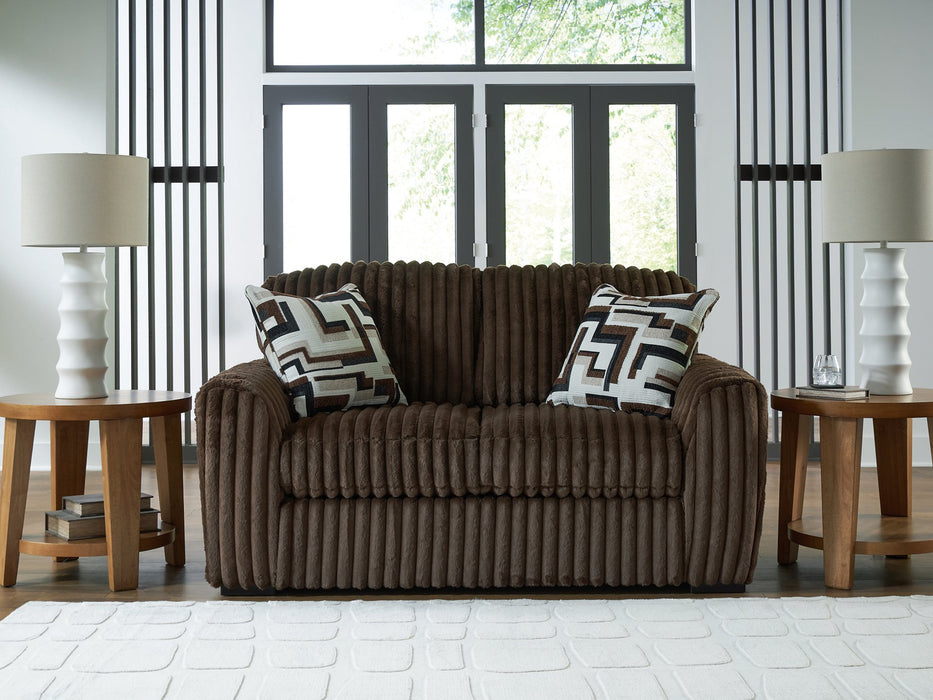 Midnight-Madness Loveseat - Abundant Home Collections