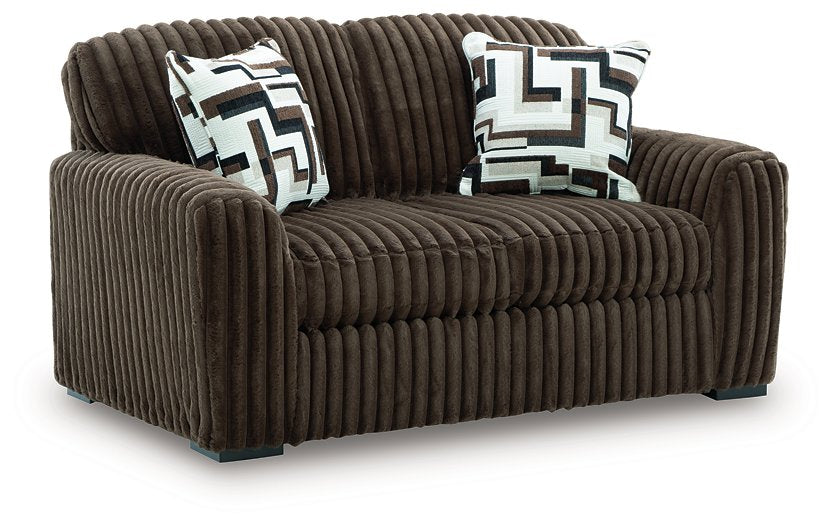 Midnight-Madness Loveseat - Abundant Home Collections