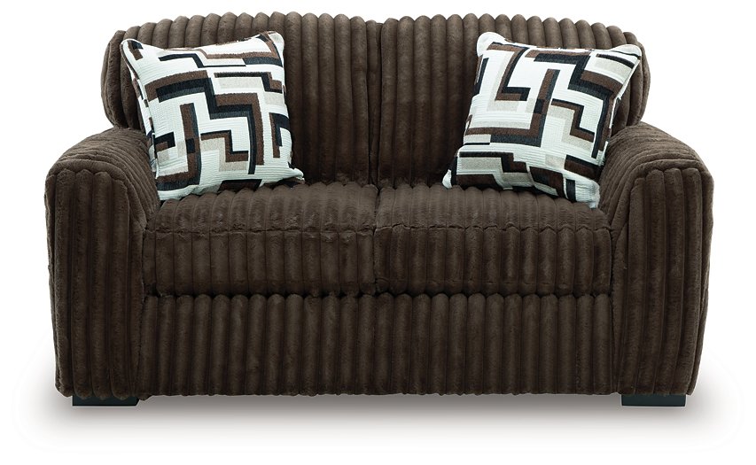 Midnight-Madness Loveseat - Abundant Home Collections