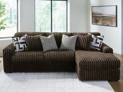Midnight-Madness Sectional Sofa with Chaise - Abundant Home Collections
