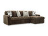 Midnight-Madness Sectional Sofa with Chaise - Abundant Home Collections