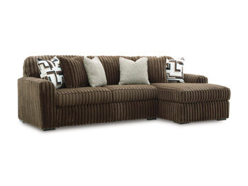 Midnight-Madness Sectional Sofa with Chaise - Abundant Home Collections