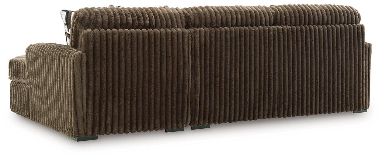 Midnight-Madness Sectional Sofa with Chaise - Abundant Home Collections