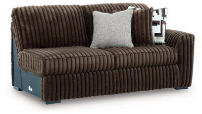 Midnight-Madness Sectional with Chaise - Abundant Home Collections