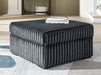 Midnight-Madness Oversized Accent Ottoman - Abundant Home Collections
