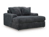 Midnight-Madness Oversized Chaise - Abundant Home Collections
