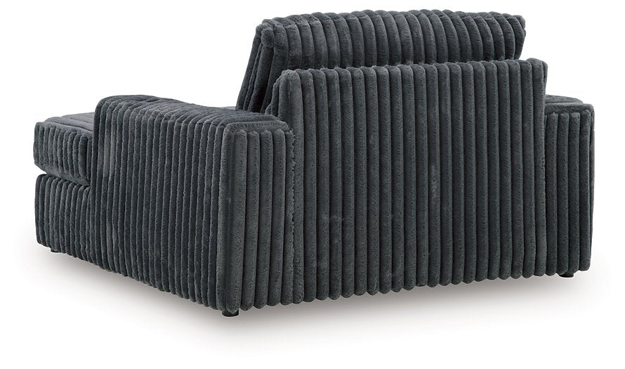 Midnight-Madness Oversized Chaise - Abundant Home Collections