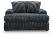 Midnight-Madness Oversized Chaise - Abundant Home Collections