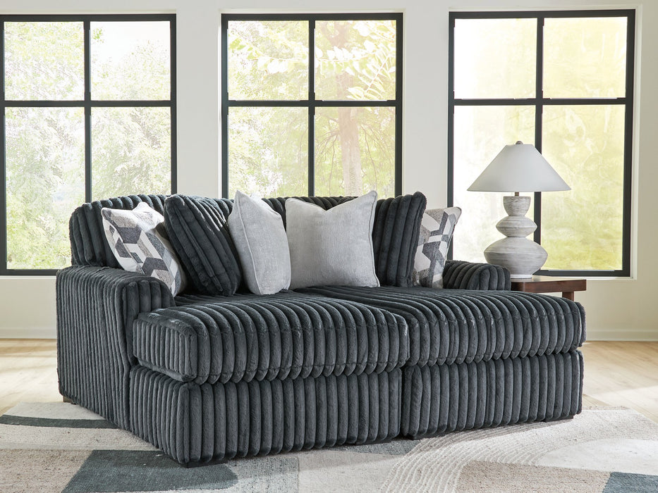 Midnight-Madness Super Chaise - Abundant Home Collections