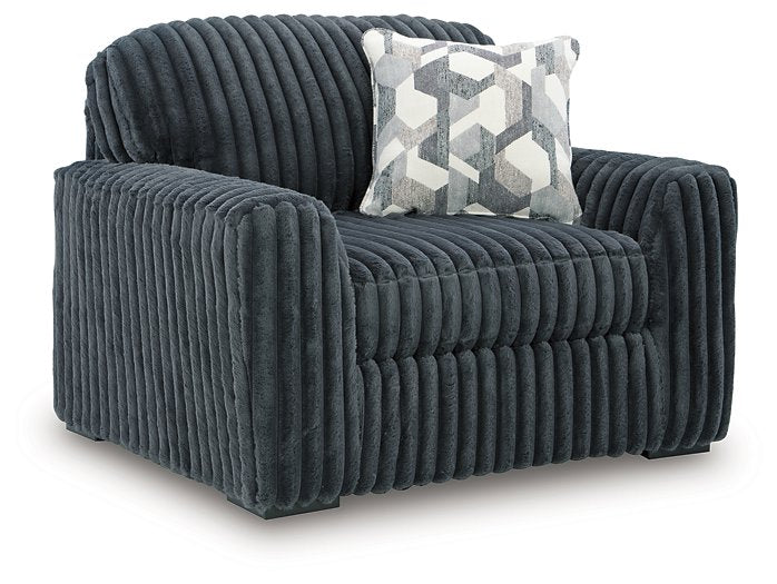 Midnight-Madness Oversized Chair - Abundant Home Collections
