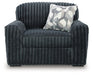Midnight-Madness Oversized Chair - Abundant Home Collections