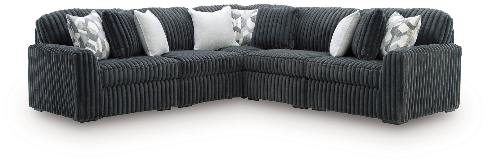 Midnight-Madness Sectional - Abundant Home Collections