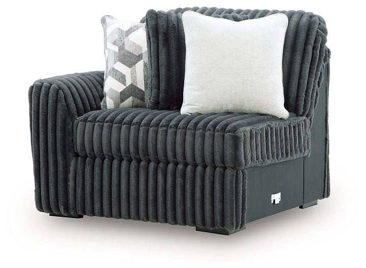 Midnight-Madness Sectional Sofa - Abundant Home Collections