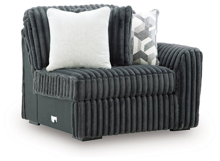 Midnight-Madness Sectional - Abundant Home Collections