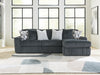 Midnight-Madness Sectional Sofa with Chaise - Abundant Home Collections