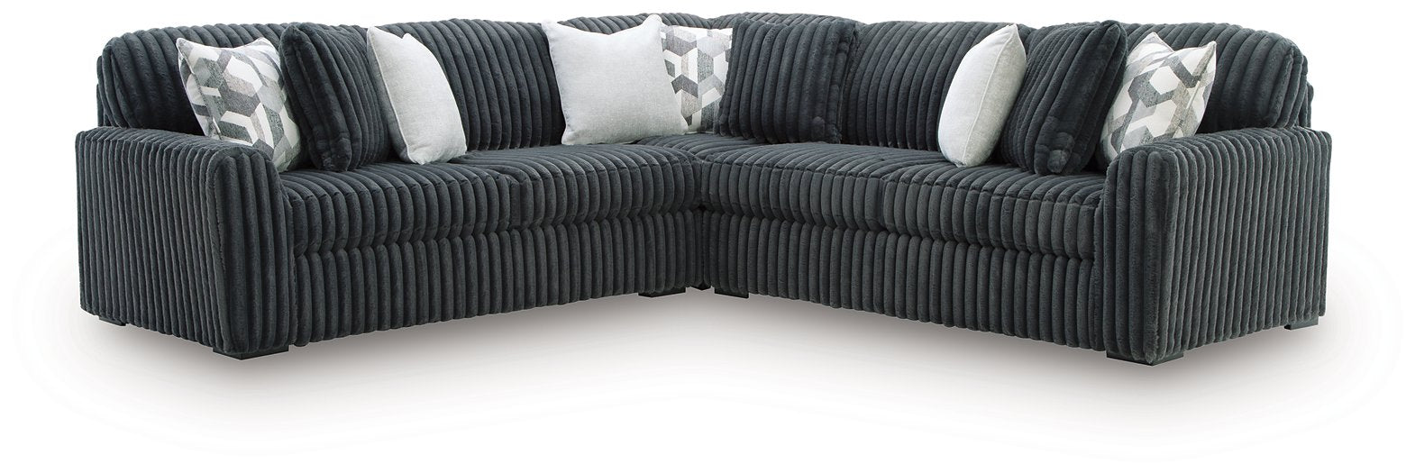 Midnight-Madness Sectional - Abundant Home Collections