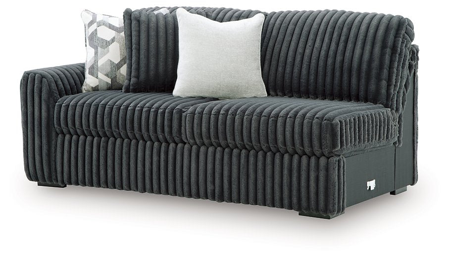 Midnight-Madness Sectional Sofa with Chaise - Abundant Home Collections