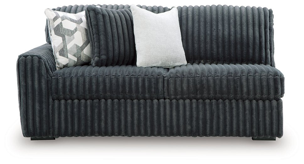 Midnight-Madness Sectional Sofa with Chaise - Abundant Home Collections