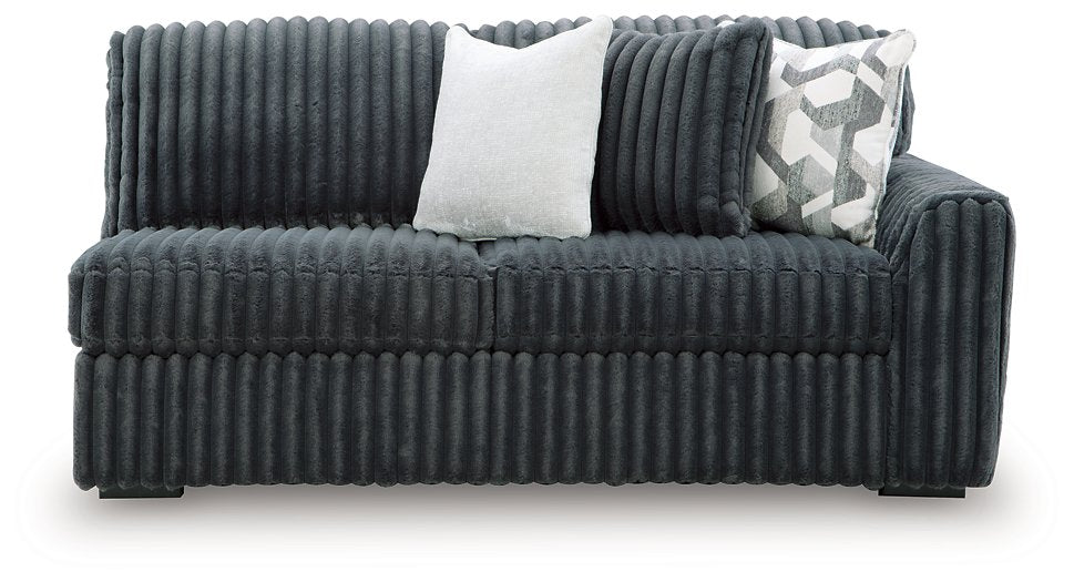 Midnight-Madness Sectional Sofa with Chaise - Abundant Home Collections