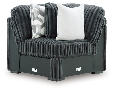 Midnight-Madness Sectional - Abundant Home Collections