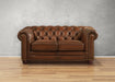 Aliso Leather Ottoman