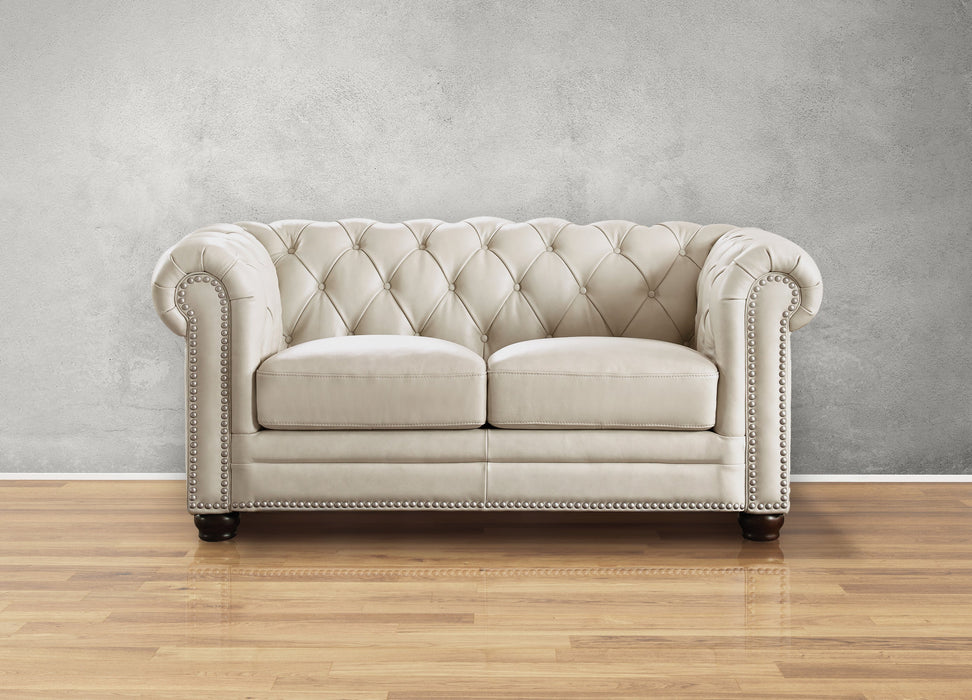 Aliso Leather Loveseat