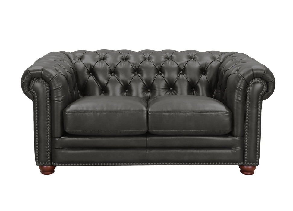 Aliso Leather Loveseat