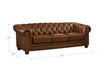 Aliso Leather Loveseat