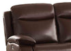Jackson With Leather Reclining Loveseat