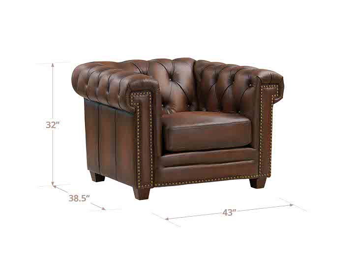 Stanwood Leather Loveseat