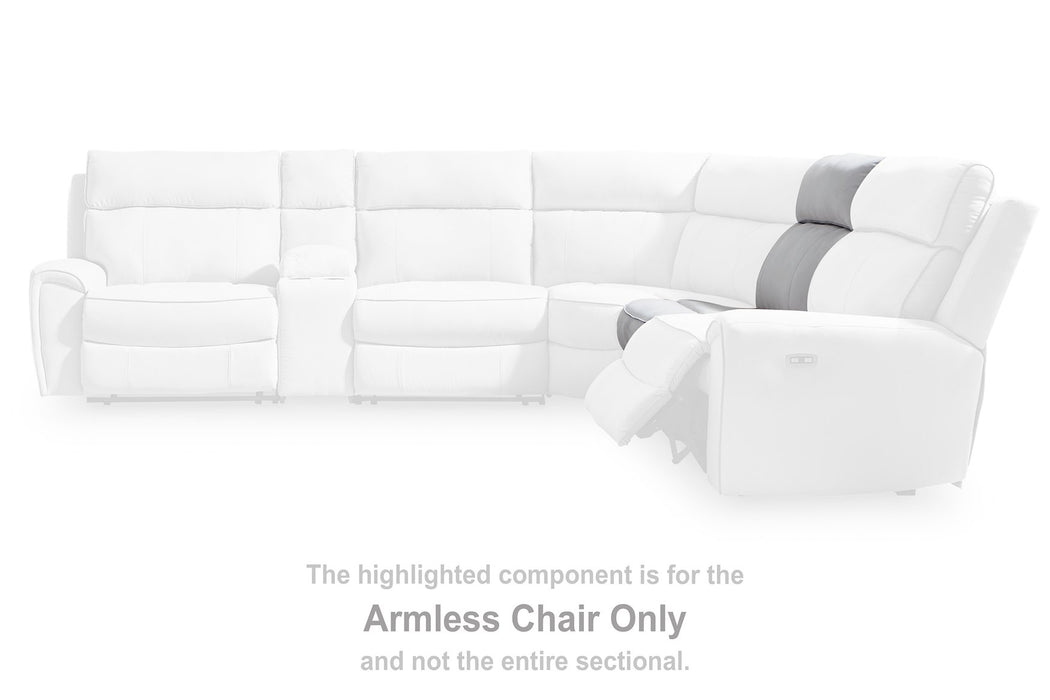 Social Pointe Reclining Sectional with Storage Consoles - Abundant Home Collections