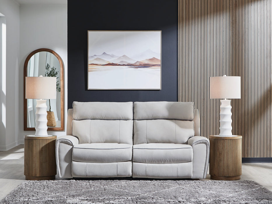 Social Pointe Reclining Loveseat - Abundant Home Collections